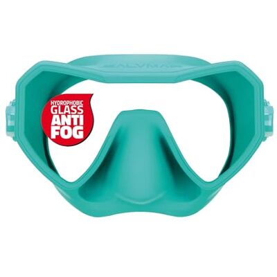 SALVIMAR Neo Anti Fog, Maschera Adulto Anti Appannamento, per pesca subacquea, immersioni e snorkeling, Aquamarina SALVIMAR Neo Anti Fog, Maschera Adulto Anti Appannamento, per pesca subacquea, immersioni e snorkeling, Aquamarina