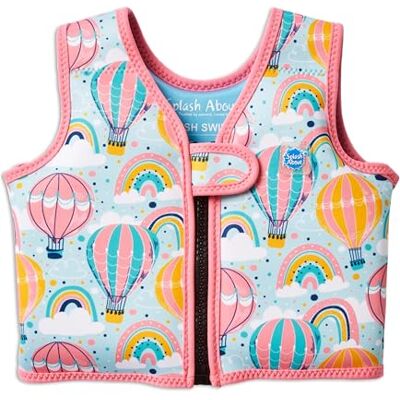 Splash About Gilet da Nuoto Go Splash, Over the Rainbow, 1-2 Anni Splash About Gilet da Nuoto Go Splash, Over the Rainbow, 1-2 Anni