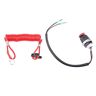 ROSEBEAR Topsale-ycld Boat Motor Kill Stop Switch Safety Tether Cut Off Cord for Outboard Engine Motor and Marine Mercury Tohatsu Motorboat without battery/electric start