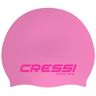 Cressi Ricky Jr Swim Cap 1X Junior Cuffia Junior per il Nuoto, Rosa/Rosa, Taglia Unica