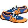 Cressi Elba Pool Shoes Scarpette Adatti per Mare, Spiaggia, Barca, e Sport Acquatici Vari, Unisex Adulto, Royal Blu/Arancio 35