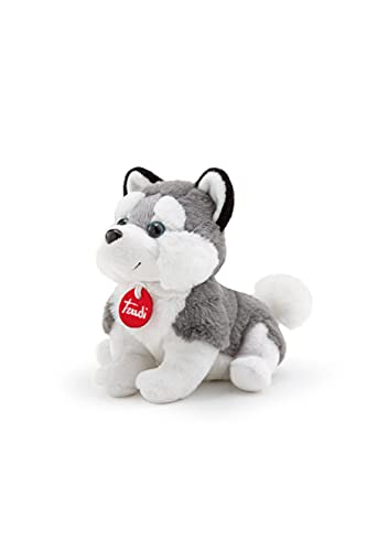 Trudi - Puppy Husky, Colore Bianco e Grigio,