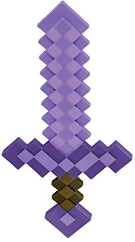 DISGUISE MINECRAFT  Unisex Bambini e ragazzi, Spada Incantata Viola Diamante, Accessorio Videogiochi Taglia Unica