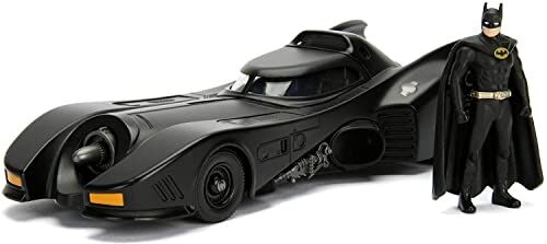 Jada Dc Batman Batmobile 1989, , + 8 Anni, Scala 1:24, Personaggio Incluso