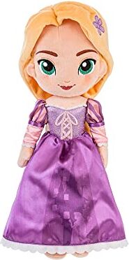 Disney bambola di peluche ufficiale Rapunzel, 32 cm, bambola morbida con dettagli ricamati, principessa con classico vestito con corpino scintillante Per bimbi dai 0 anni in su