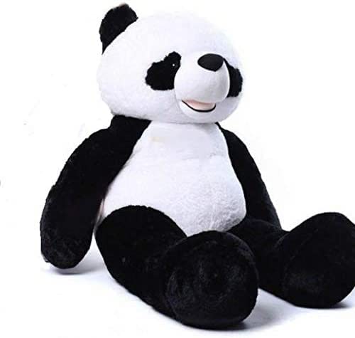 bananair Peluche gigante a forma di panda 130 cm, ultra morbido, perfetto per compleanno, Natale, giocattolo…