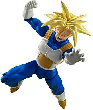 TAMASHII NATIONS Bandai  DRAGON BALL Z Super Saiyan Trunks Figurine S.H. Figuarts 14cm