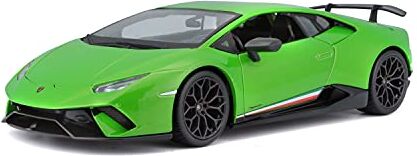 Burago Maisto Lamborghini Huracan Performante, Giocattolo Unisex Bambini, Multicolore, Scala 1:18