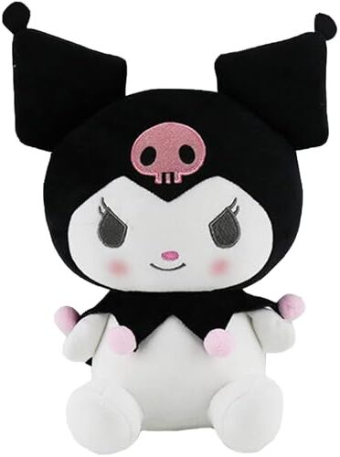 FYFLYMT Kuromi Peluche,Kuromi Pupazzo,Kuromi Bambola Bambina,Morbido Peluche,30cm Bambola per Bambini Regali di Compleanno o Fan da Collezione