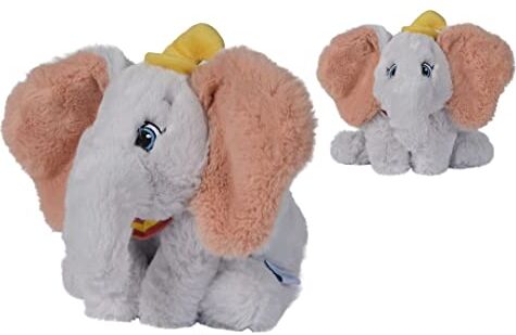 Simba Disney Dumbo super morbido, 25 cm, soffice, a partire da 0 mesi