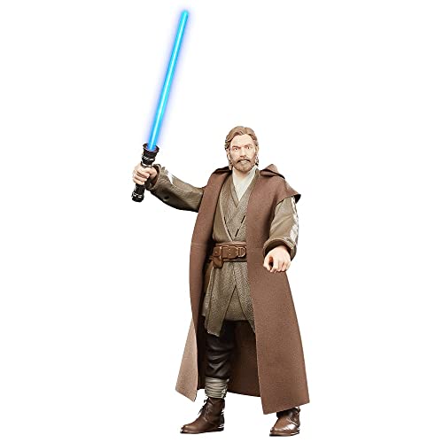 Star Wars Galactic Action, Action Figure di Obi-WAN Kenobi da 30 cm, Giocattoli interattivi, Giocattoli Bambini e Bambine di 4 Anni