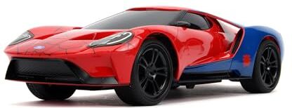 Jada Marvel Rc Spider-Man 2017, Ford Gt, , + 8 Anni, in Scala 1:16