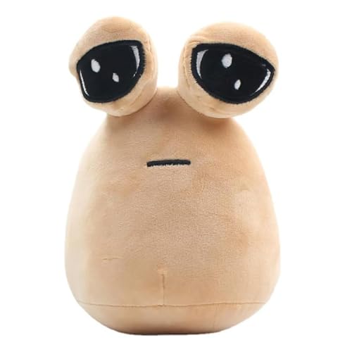 YNNHUDEEP Alien Pou,Pou Peluche, Pou Triste, Pou Peluche Triste 8,6 pollici, Pou Peluche Alieno, Peluche Animale Peluche Emozione 100% Cotone Bambini e Adulti