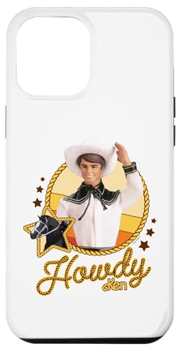 Barbie Custodia per iPhone 15 Plus  Howdy Ken Western, bambola cowboy con cavallo