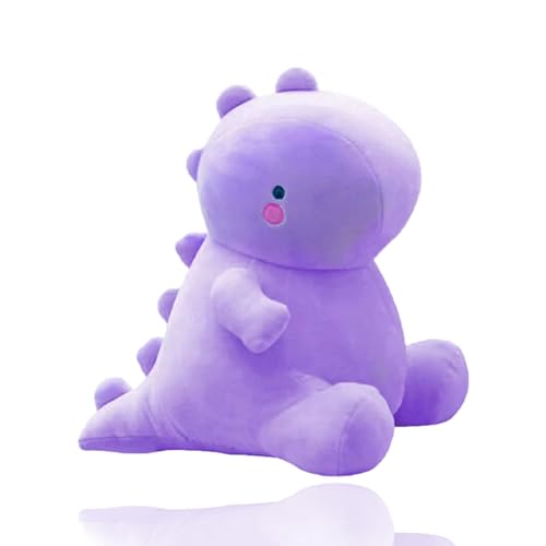 Generic Peluche Dinosauro, 30CM Simpatico Dinosauro di Peluche, Dinosauro Peluche Viola, Peluche Morbido e Cuddly per Bambini, Regalo per Compleanno per Ragazze e Ragazzi