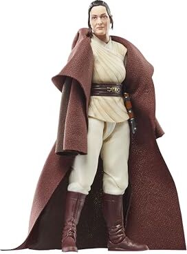 Star Wars Hasbro The Black Series, Maestro Jedi Indara, action figure collezionabile per adulti ispirata alla serie The Acolyte, da 15 cm