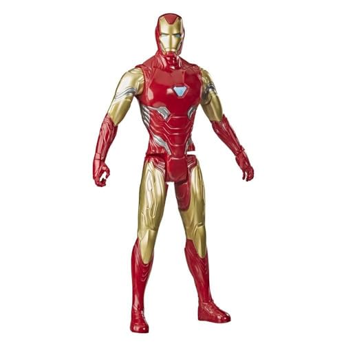 Hasbro Marvel Avengers, Titan Hero Series, Iron Man, action figure da collezione da 30 cm, giocattolo per bambini dai 4 anni in su