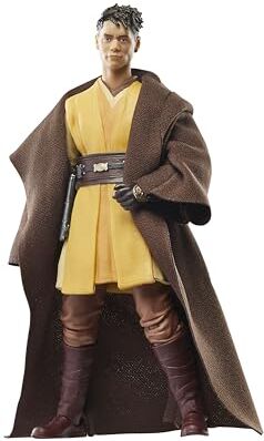 Star Wars Hasbro The Black Series, Cavaliere Jedi Yord Fandar, action figure collezionabile per adulti ispirata alla serie The Acolyte, da 15 cm