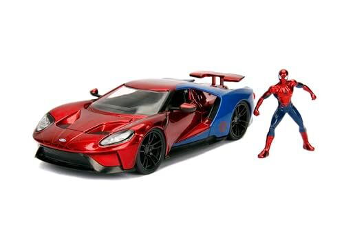 Jada Marvel Ford Gt Del 2017, , + 8 Anni, Scala 1:24, Personaggio Incluso