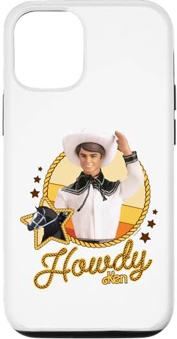 Barbie Custodia per iPhone 15  Howdy Ken Western, bambola cowboy con cavallo