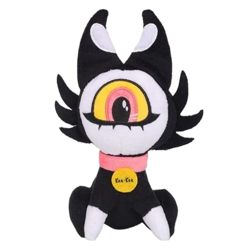 TOPLITHE Hazbin Hotel Peluche, Husk Plushie Peluche Simpatico Alastor Peluche for Fan della TV Bambini Adulti Compleanno (Size : Keekee)