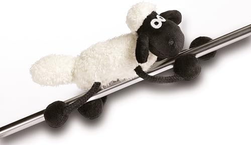 NICI Mag Shaun la pecora 12 cm bianca Peluche sostenibile con calamita Animale magnetico per frigoriferi, lavagne, oggetti in metallo e molto altro ancora, ottima idea regalo