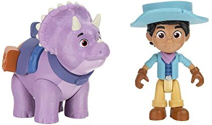 Giochi Preziosi , Dino Ranch Miguel&Tango Coppia di Personaggi, Personaggio Alto Circa 7.5cm e Dinosauro Alto 9cm Circa, Come nel Cartone Animato, per Bambini a Partire dai 3Anni, , Multicolore