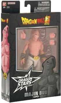 Bandai Dragon Ball Super, Dragon Stars 17 cm Anime Figure, Majin Buu Aku, Multicolor Dragon Stars