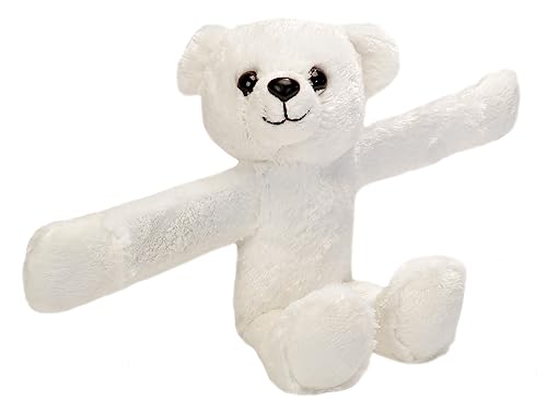 Wild Republic - Huggers-Orso Polare Peluche con Braccialetto a Scatto Integrato,