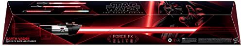 Hasbro Star Wars  The Black Series, Spada Laser Force FX Elite di Darth Vader con Luci LED di Nuova Generazione Ed Effetti Sonori, Replica Collezionabile 1:1 per Roleplay E Cosplay, Multi,