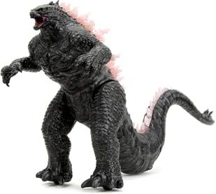 Jada Toys Godzilla radiocomandato, , 6 anni, dal film Godzilla e Kong, con telecomando a 3 canali, con luci e suoni