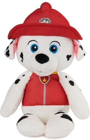 GUND Paw Patrol, Giocattolo di Peluche Ufficiale Marshall Take Along Buddy, Animale di Peluche Adatto da 1 Anno in su, Rosso e Bianco, 33 cm