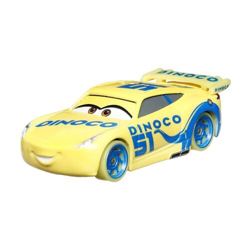 Disney Pixar Cars Glow Racers Dinoco Cruz Ramirez
