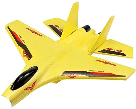 Generic Giocattolo Modello di Aeroplano in Schiuma Regalo per Il Compleanno dei Giochi, FX820 Giallo