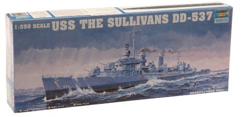 Trumpeter Modellino Nave da Guerra USS Il Sullivans Scala 1: 350