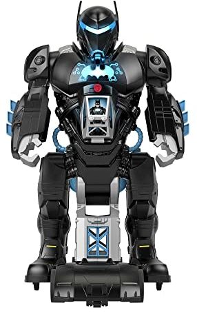 Fisher Price DC Super Friends Bat-Tech Batbot 2 in 1 Batman gioco con robot, luci e suoni, giocattolo per bambini dai 3 anni in su