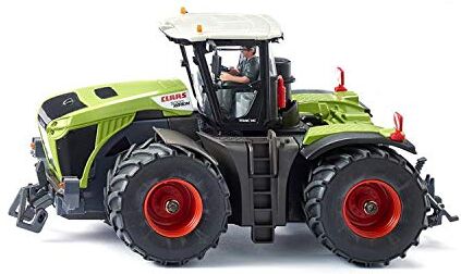 Siku , Trattore Claas Xerion 5000 TRAC VC, Verde, Metallo e Plastica, 1:32, Telecomandabile da app, Senza telecomando