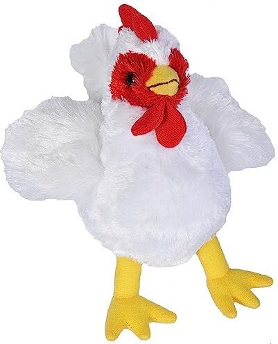 Wild Republic Gallina Peluche, Bianco,