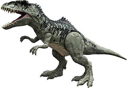 Mattel Jurassic World-Super Colossal Dinosauro Gigante Snodato, Giocattolo per Bambini 4+ Anni,