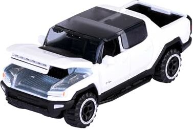 Majorette Premium Cars GMC Hummer EV, bianco