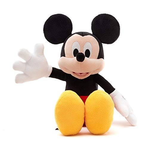 Disney Peluche piccolo soffice Topolino, 33 cm, iconico personaggio coccolare, con dettagli classici ricamati, adatto per tutte le età