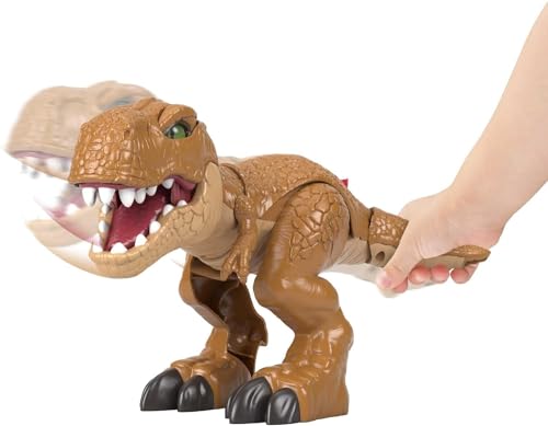 Fisher Price Imaginext-Imaginext Jurassic World Ferocissimo Dinosauro T-Rex, Giocattolo per Bambini 3+ Anni,