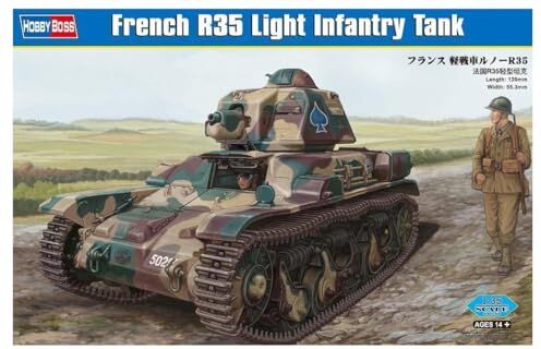 Hobbyboss 1:35 French R35 Light Infantry Tank Hbb83806