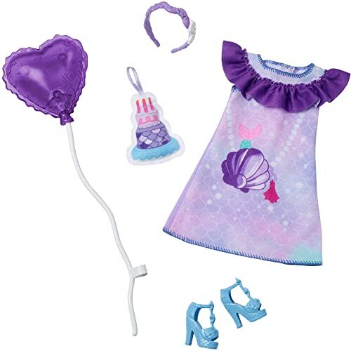 Barbie Abbigliamento, Giocattoli in età prescolare, My First Fashion Pack, Accessori di Compleanno a Tema Sirena, Easy Dress-Up, Party Supplies