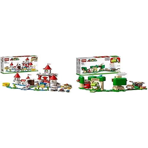 Lego 71408 Super Mario Pack Espansione Castello di Peach, Giochi Creativi con Bowser, Ludwig e Goomba, si Combina con gli Starter Pack, Idee Regalo & 71403 Super Mario Starter Pack Avventure di Peach