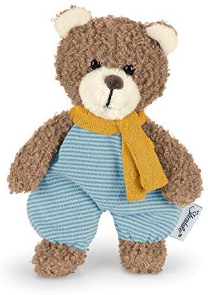 Sterntaler -Mini Peluche Orsetto Ben, Sonaglio Integrato, per Neonati, 17 cm, Colore Standard,