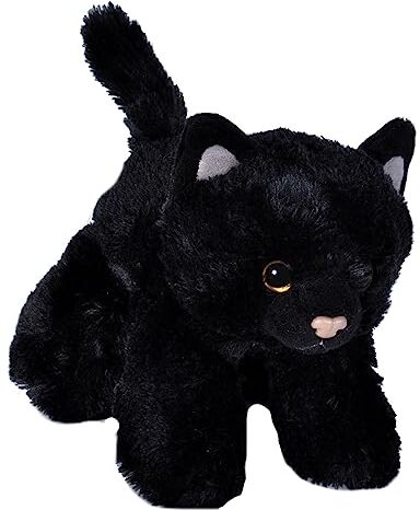 Wild Republic Gatto Peluche, Nero,