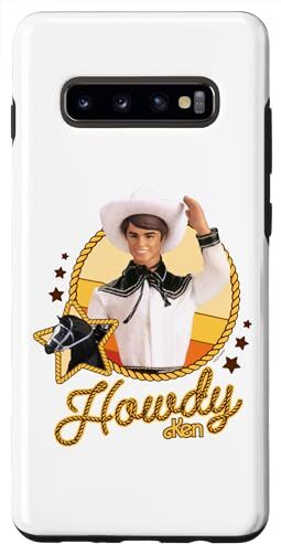 Barbie Custodia per Galaxy S10+  Howdy Ken Western, bambola cowboy con cavallo