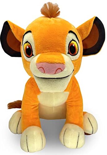 WKxinxuan Simba Peluche, Pupazzo Simba re Leone, 28 cm Animali Carino Seduto Giocattoli Simba Peluche, di Natale per Bambini Ragazzo Ragazza Compleanno Regali