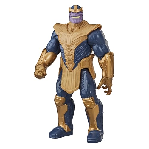 Hasbro Marvel Avengers Titan Hero Series Blast Gear, Action Figure di Thanos (Classe Deluxe), di 30 cm, per Bambini dai 4 Anni in su